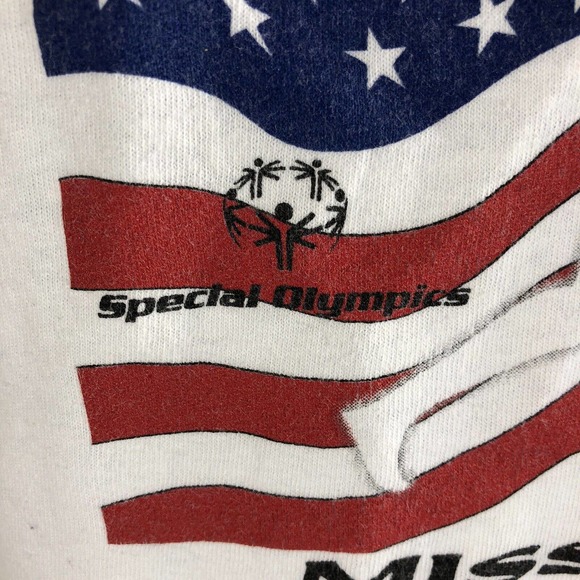 Missouri Law Enforcement Torch Run 2002 T Shirt Size Large Double Sided Tee - Picture 3 of 12